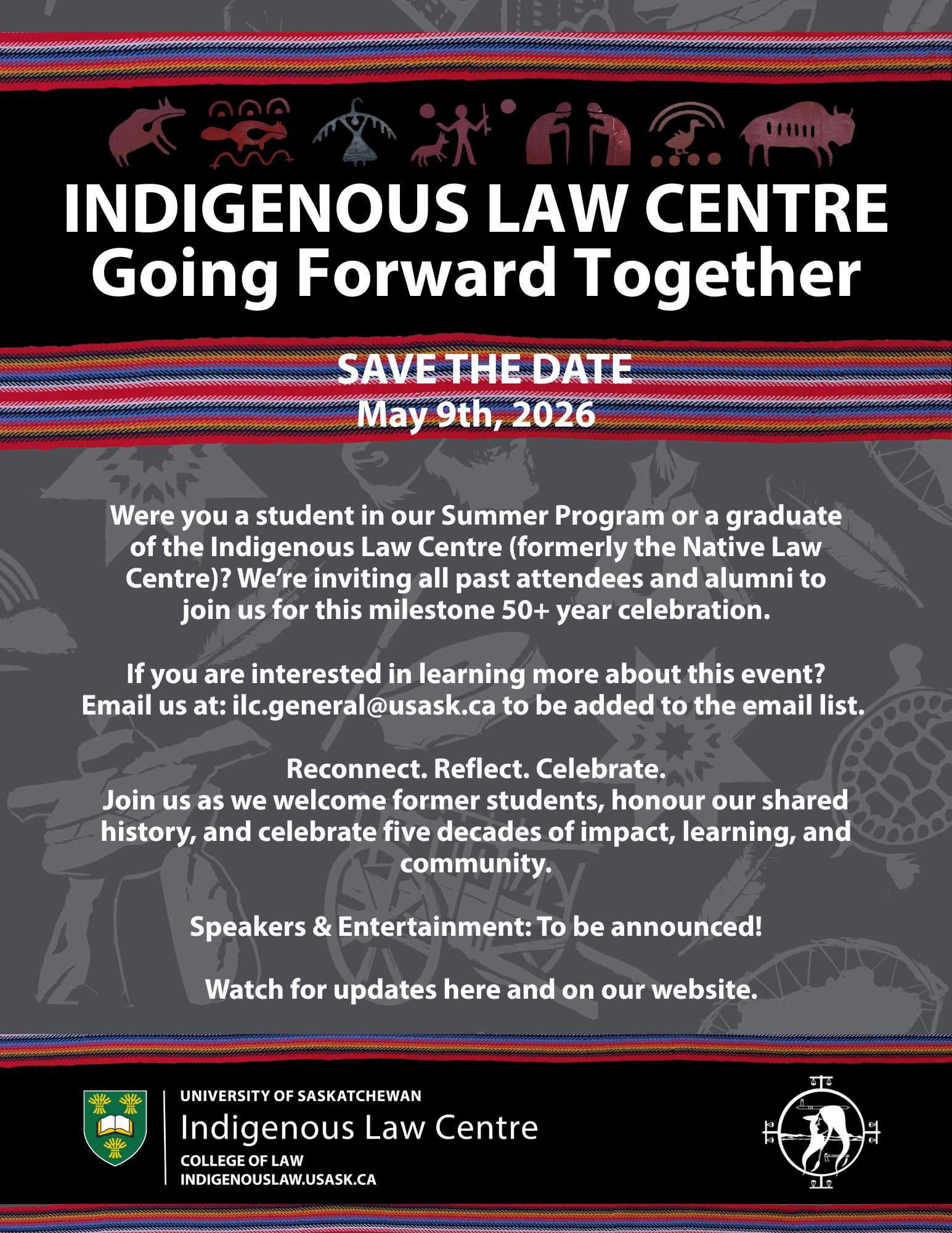 ILC Event Poster, Going Foward Together, May 9, 2026